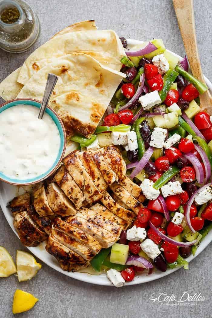 Master Restaurant-Quality Greek Lemon Garlic Chicken Salad Easily